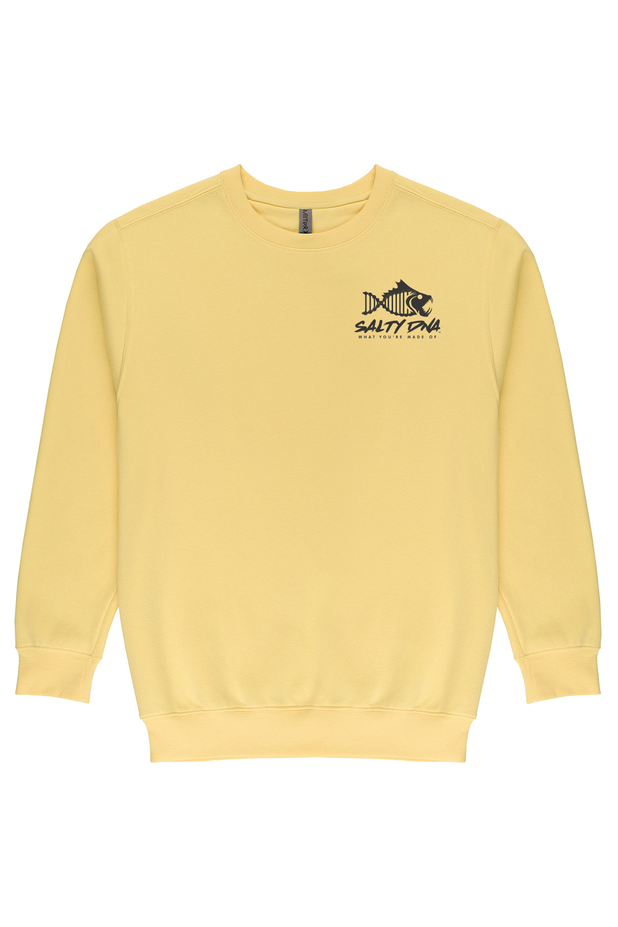 Salty DNA Originals Crew Neck – Yellow