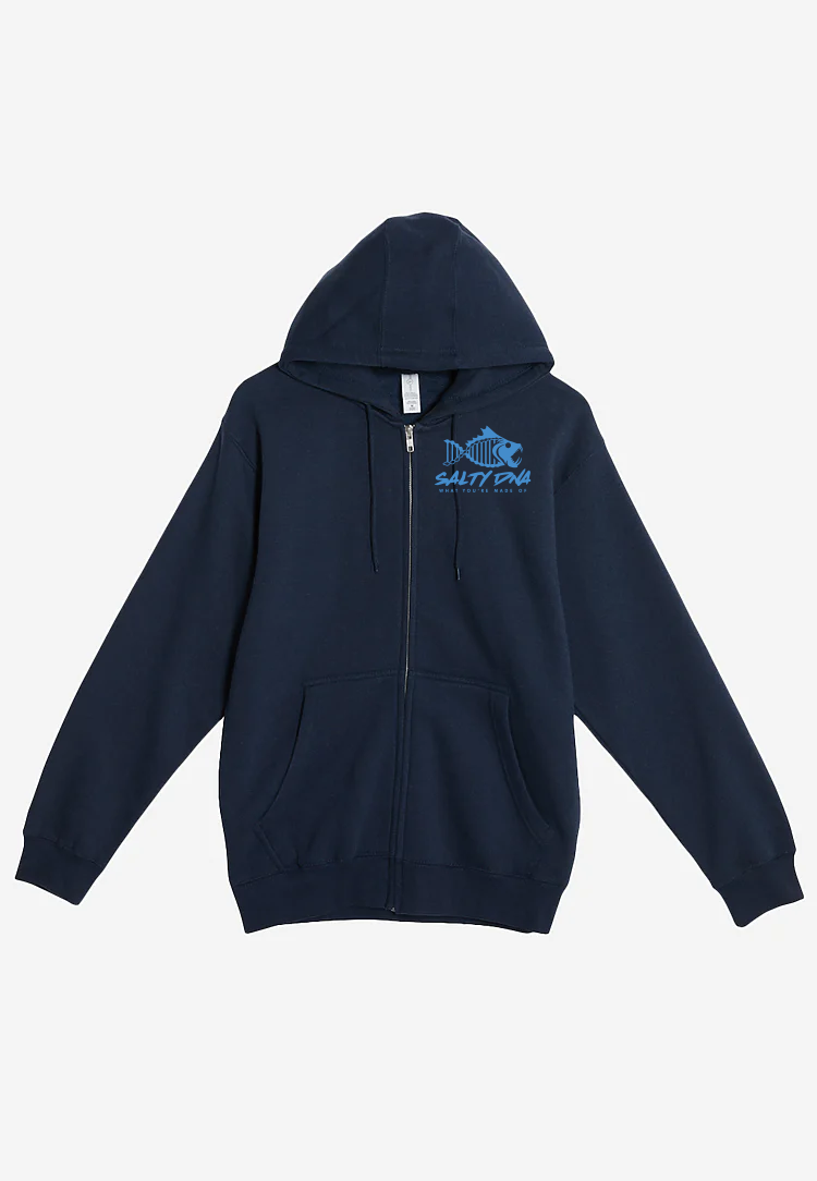 Salty DNA Originals Zip Up Hoodie