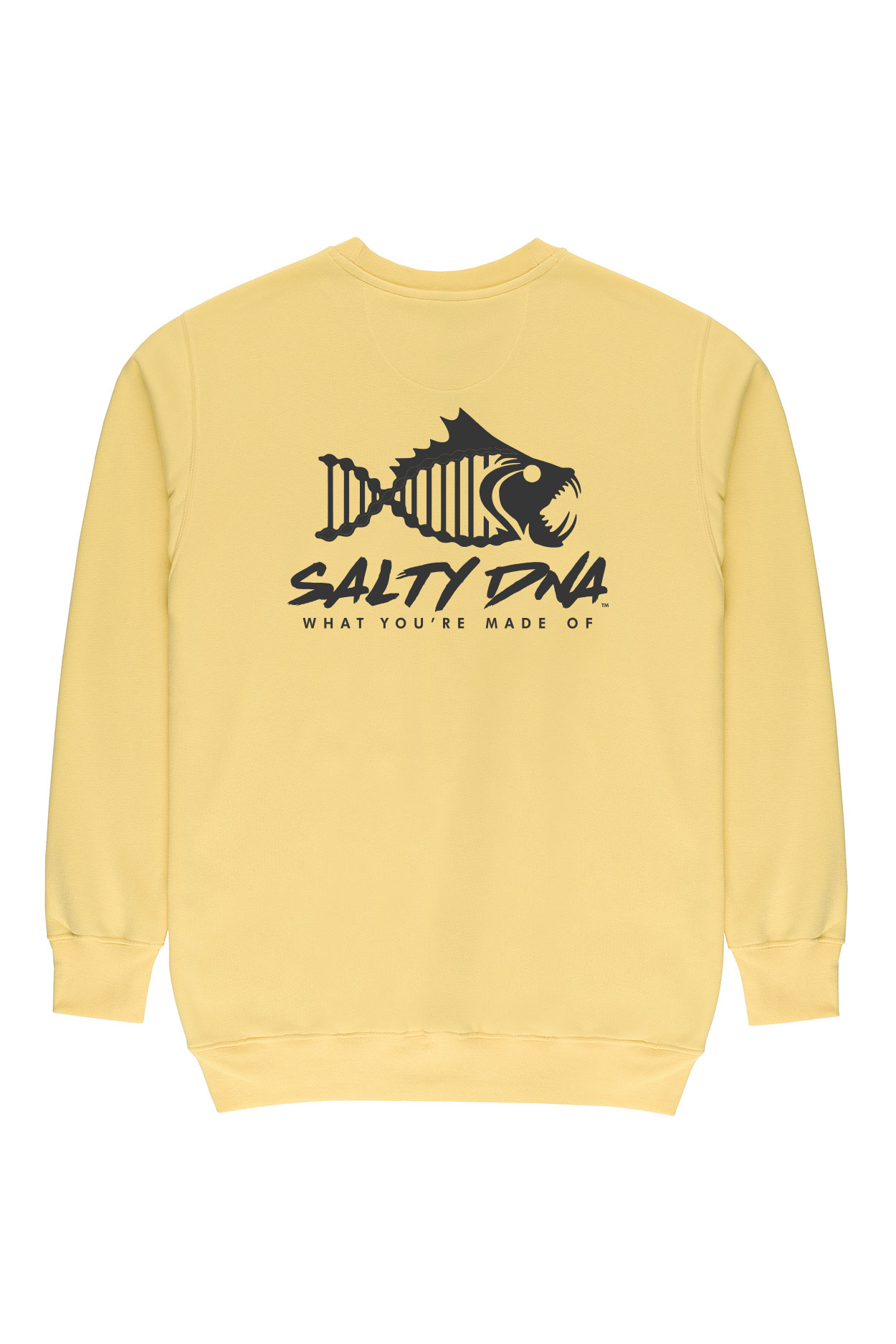 Salty DNA Originals Crew Neck – Yellow