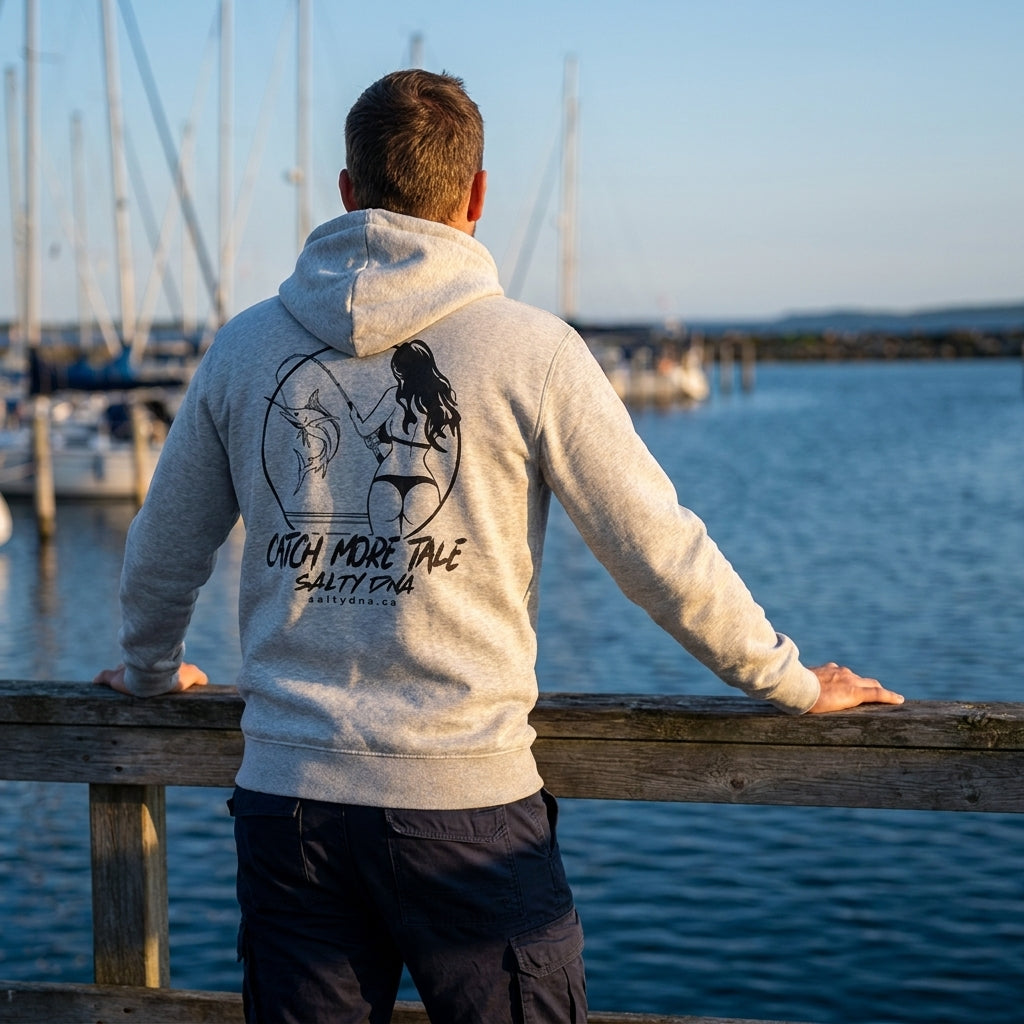 Salty Girls Catch More Tale Hoodie