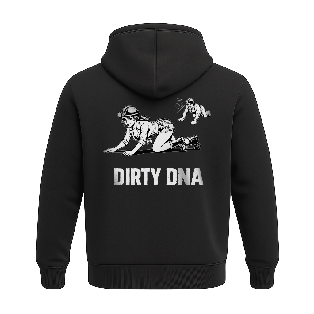 Dirty DNA Miner Girl Hoodie