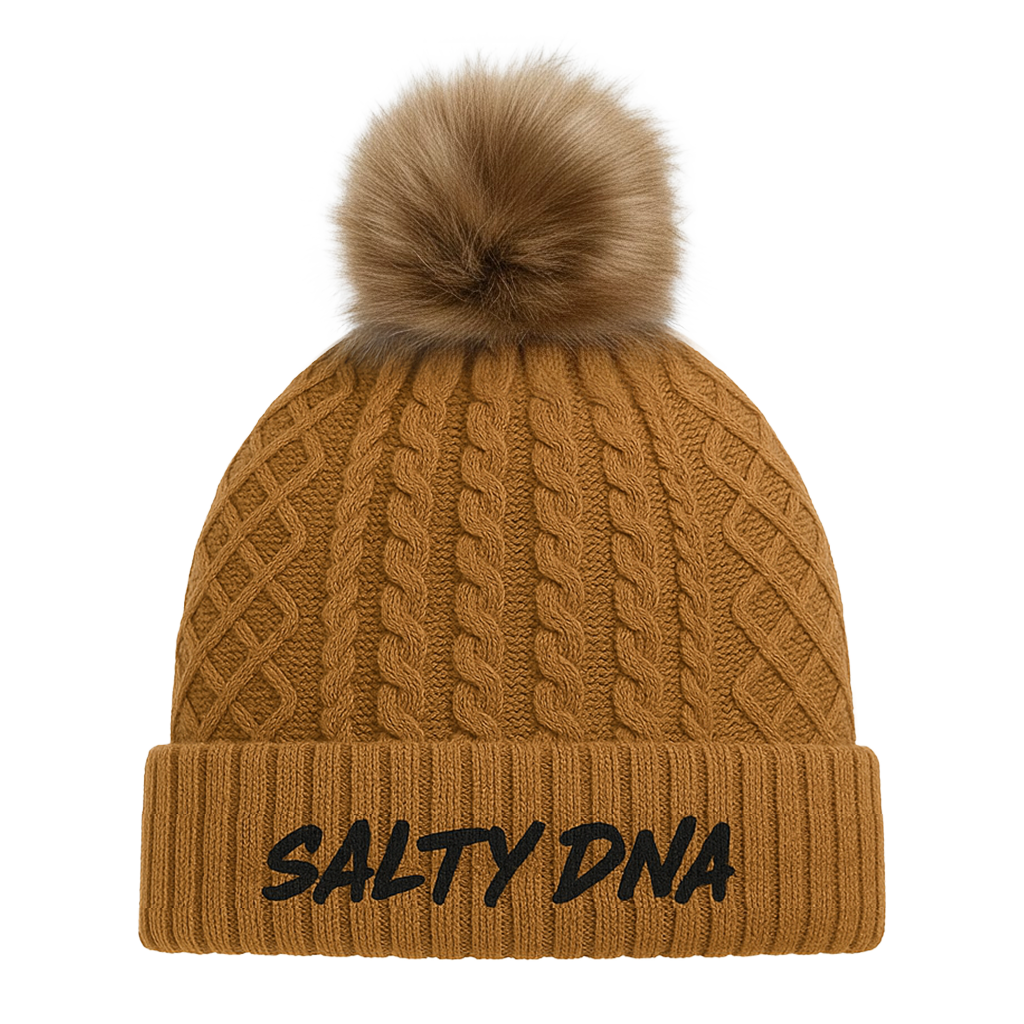 Salty DNA Ladies Pom Pom Toque