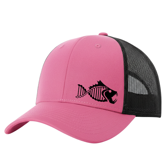 Salty DNA Mesh Snapback – Hot Pink & Black