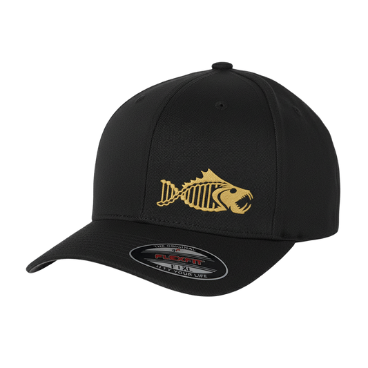 Salty DNA Originals Youth Flex Fit – Black & Gold / Black & White