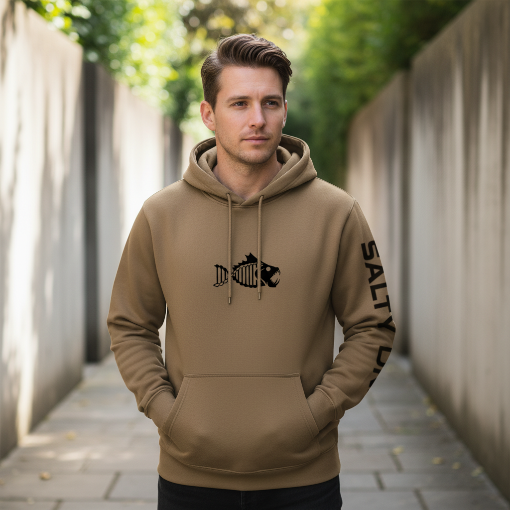 Salty DNA Originals Lettered Sleeve Hoodie