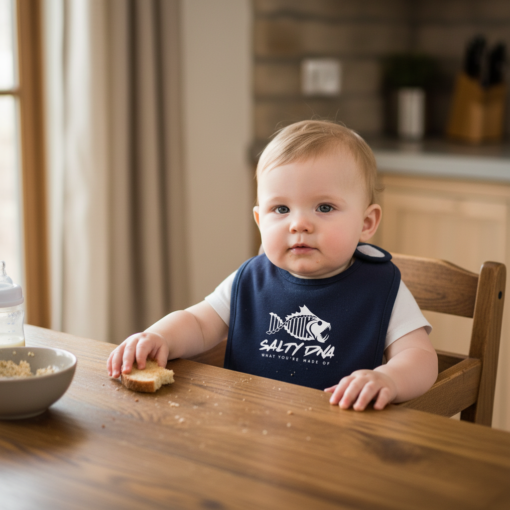 Toddler Bibs Salty DNA