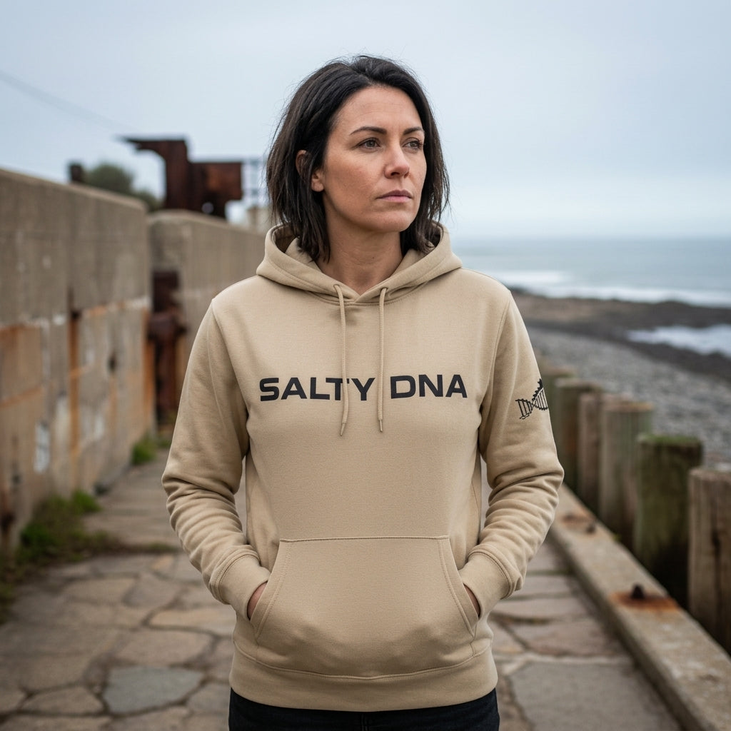 Salty DNA Originals Lettered Front Hoodie