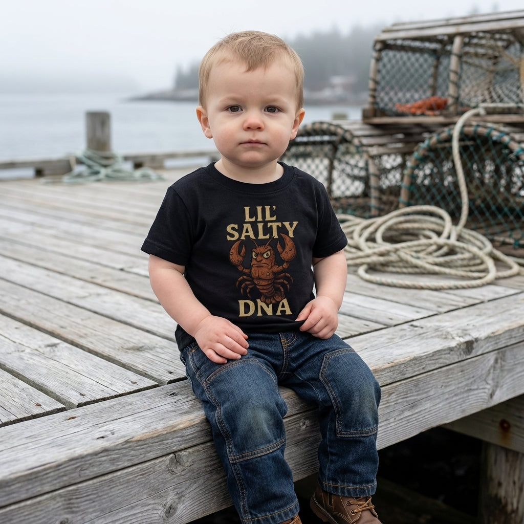 Lil Salty DNA Lobster Toddler T-Shirt