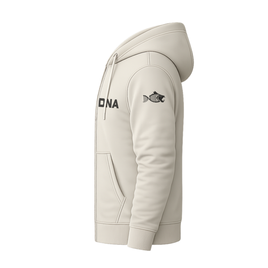 Salty DNA Originals Zip-Up Hoodie – Sand