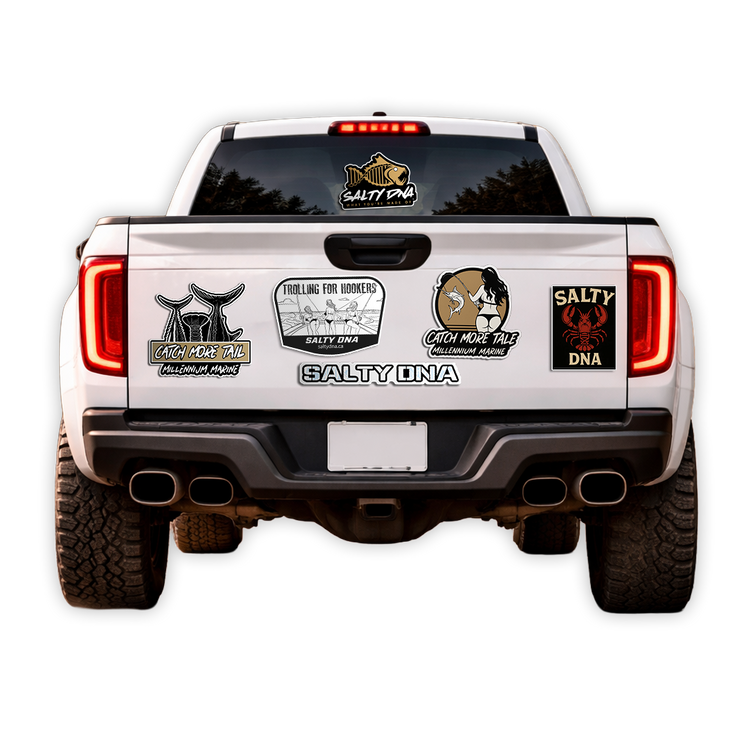 Salty DNA sticker designs