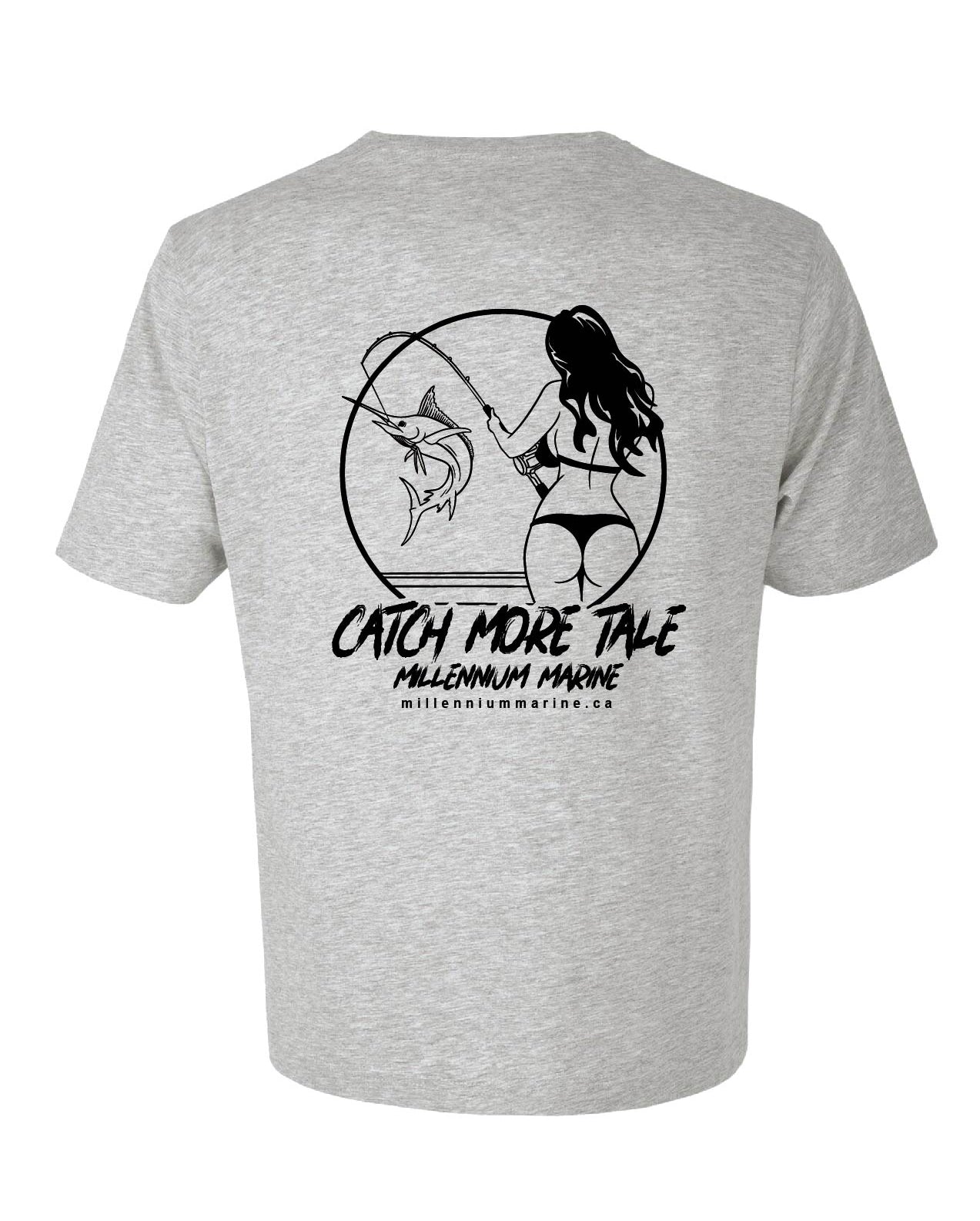 Catch More Tale Tee (Woman Print)