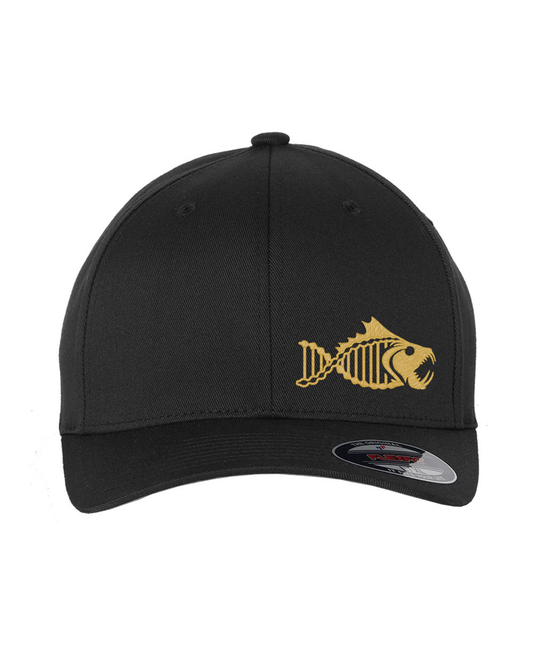 Salty DNA Originals Flex Fit – Black & Gold