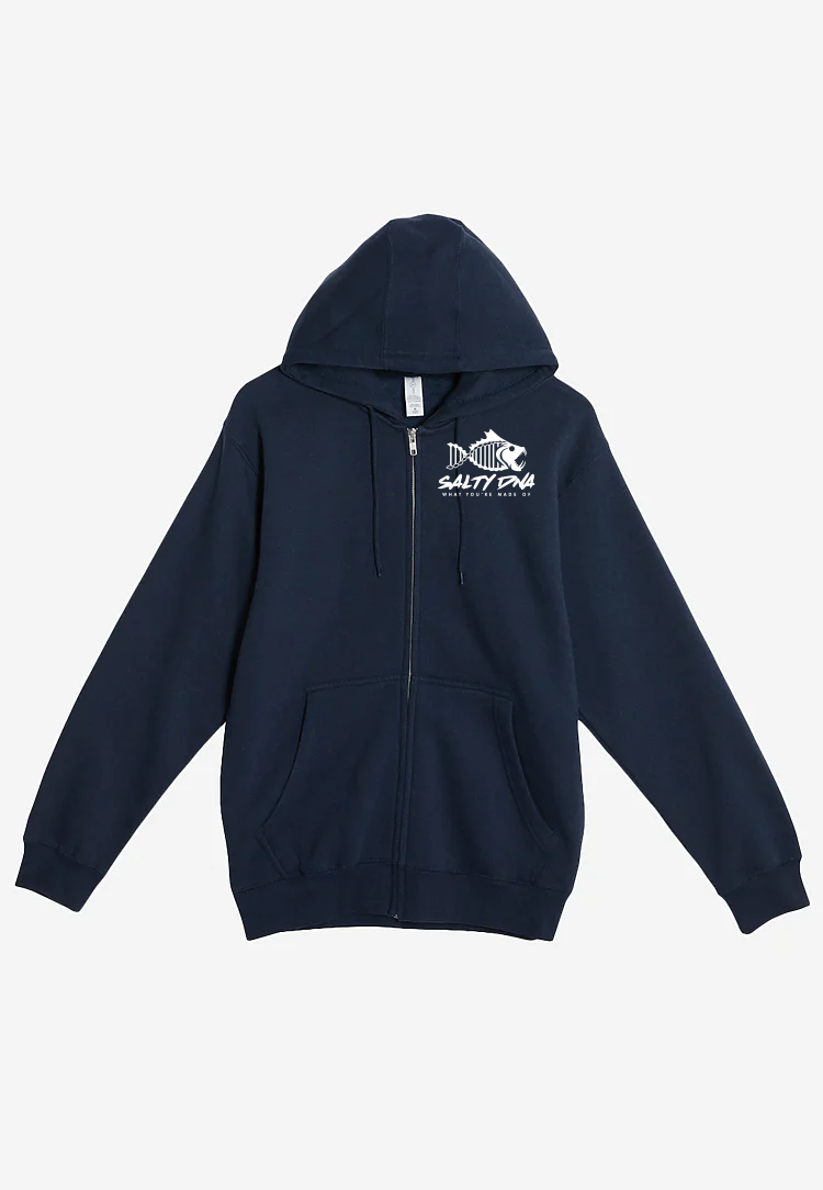 Salty DNA Originals Zip Up Hoodie