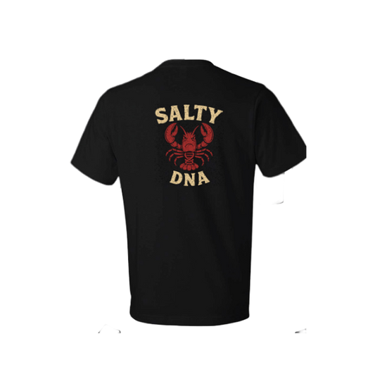 Salty DNA Lobster T-Shirt – Black