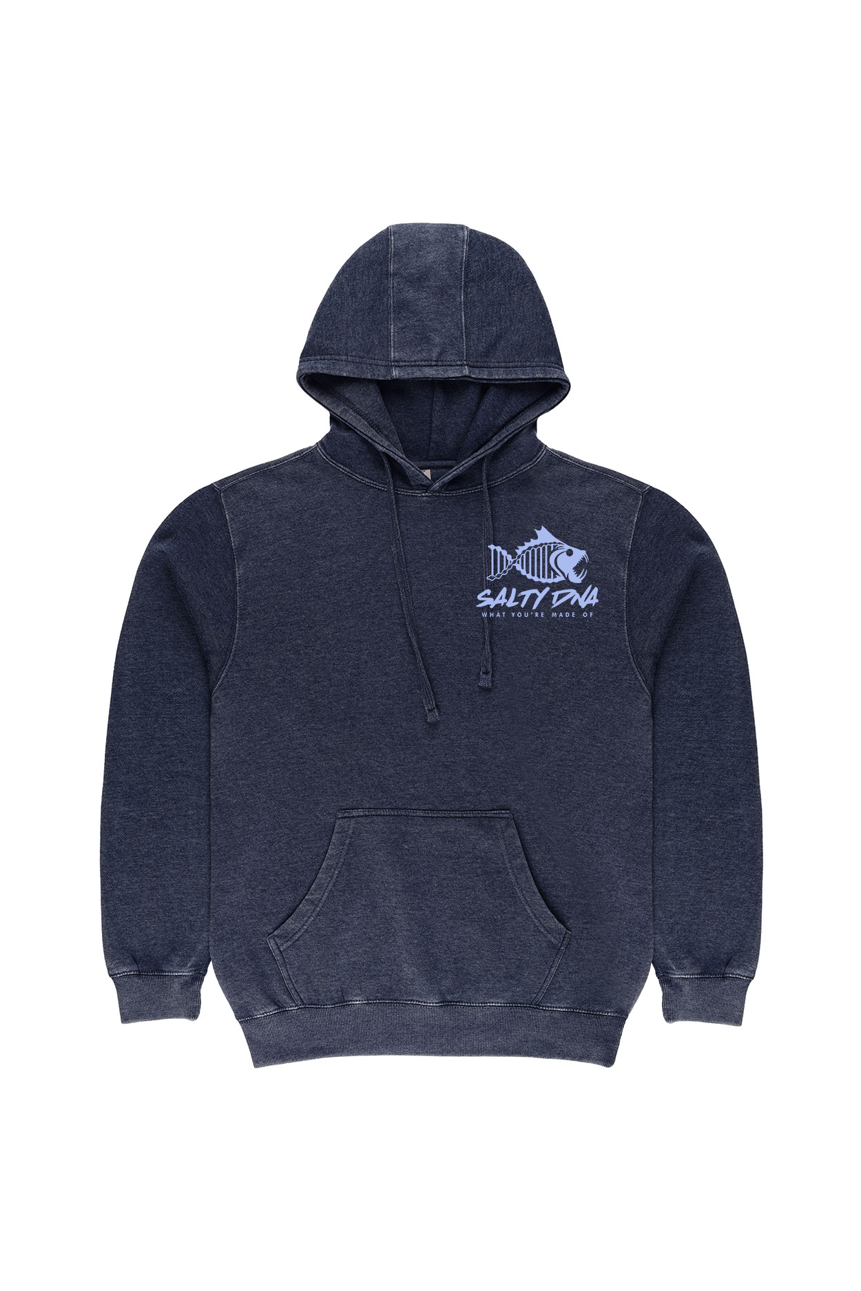 Salty DNA Originals Vintage Hoodie – Indigo