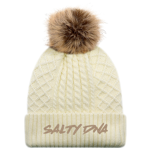 Salty DNA Ladies Pom Pom Toque