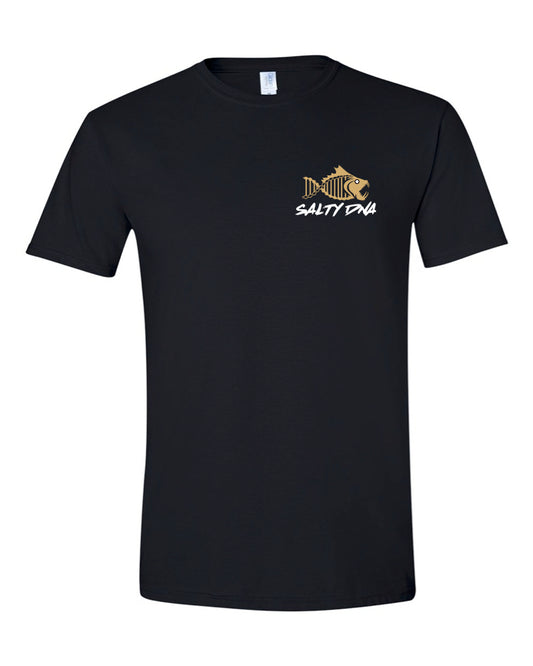 Salty DNA Originals T-Shirt – Black & Gold