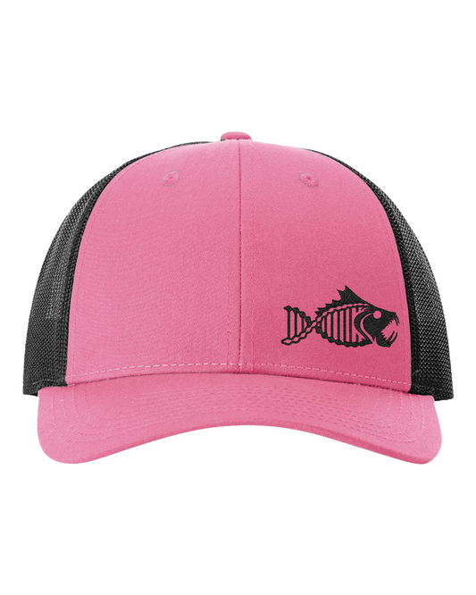 Salty DNA Mesh Snapback – Hot Pink & Black