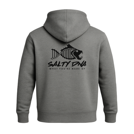 Salty DNA Originals Hoodie - Heather Charcoal