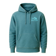 Jade Salty DNA Originals vintage hoodie, front view