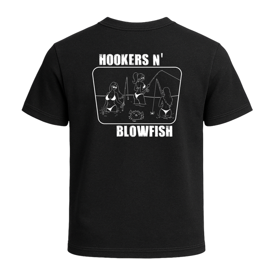 Salty Girls Hookers and Blowfish T-Shirt