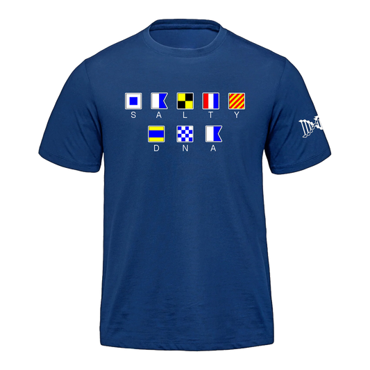 Salty DNA Flag Signals T-Shirt
