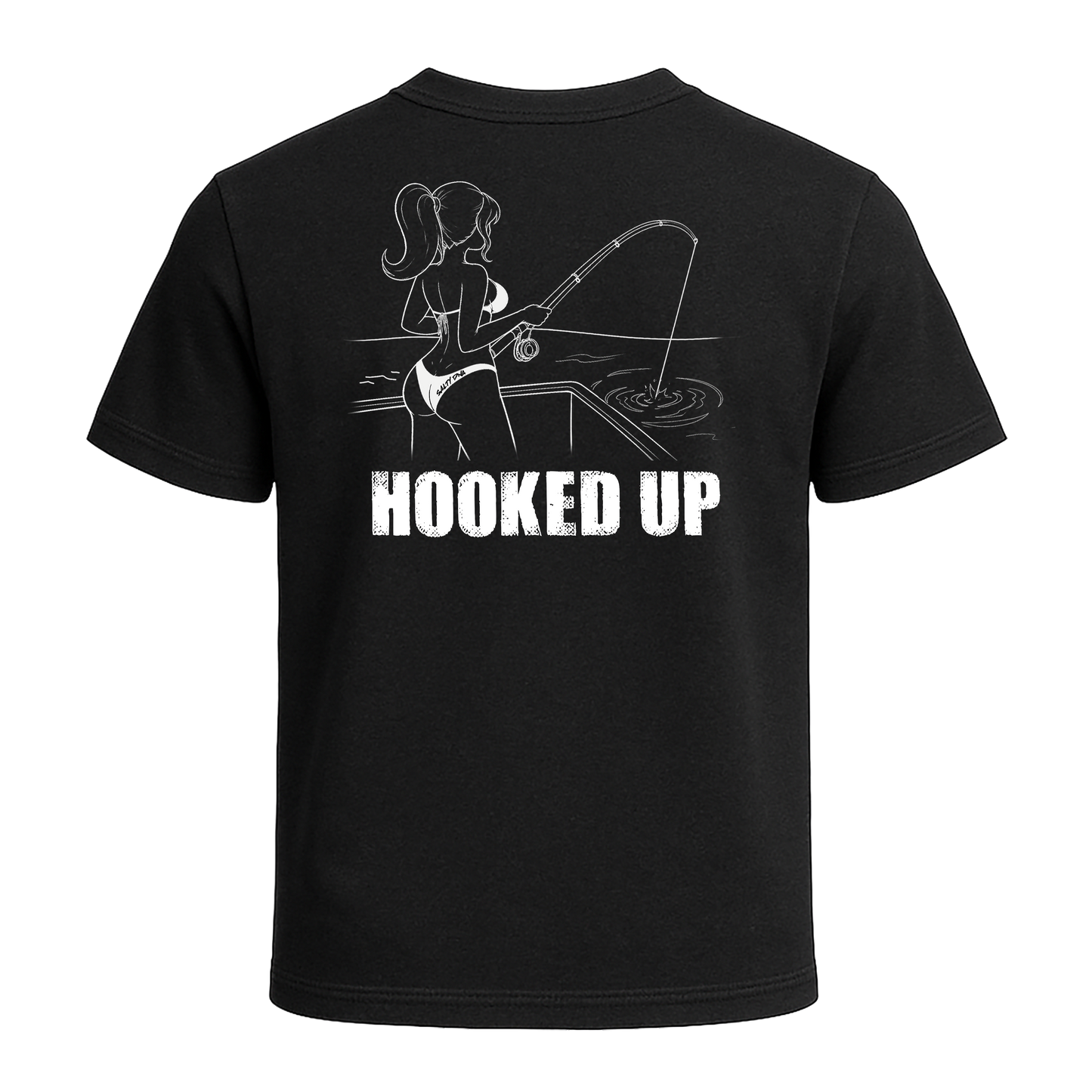 Salty Girls Hooked Up T-Shirt