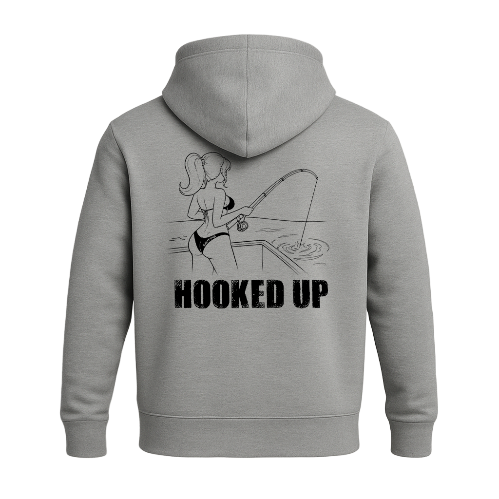 Salty Girls Hooked Up Hoodie