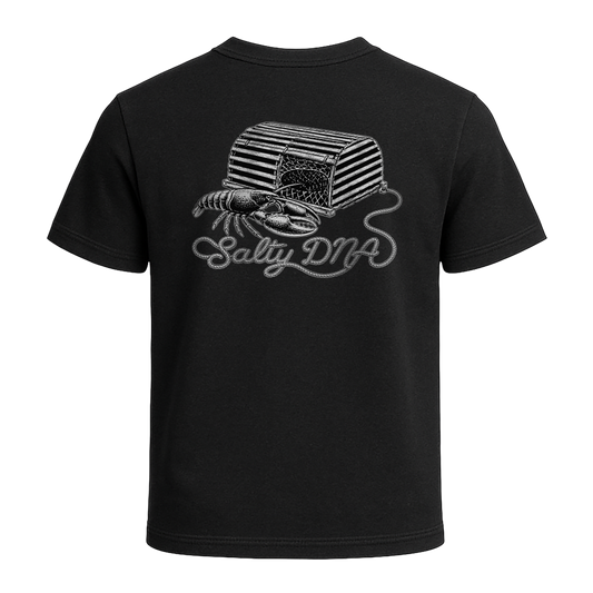Salty DNA Lobster Trap Graphic T-Shirt