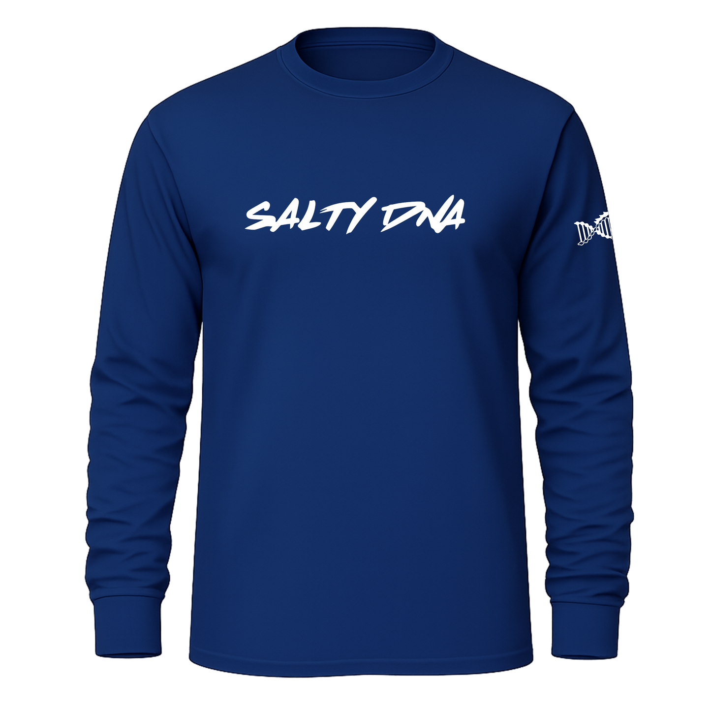 Salty DNA Originals Long Sleeve Shirt – Navy