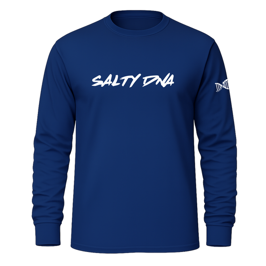 Salty DNA Originals Long Sleeve Shirt – Navy