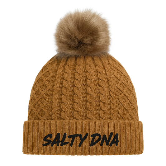 Salty DNA Ladies Pom Pom Toque