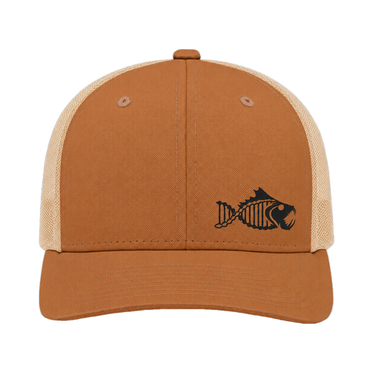 Salty DNA Mesh Snapback – Caramel & Khaki