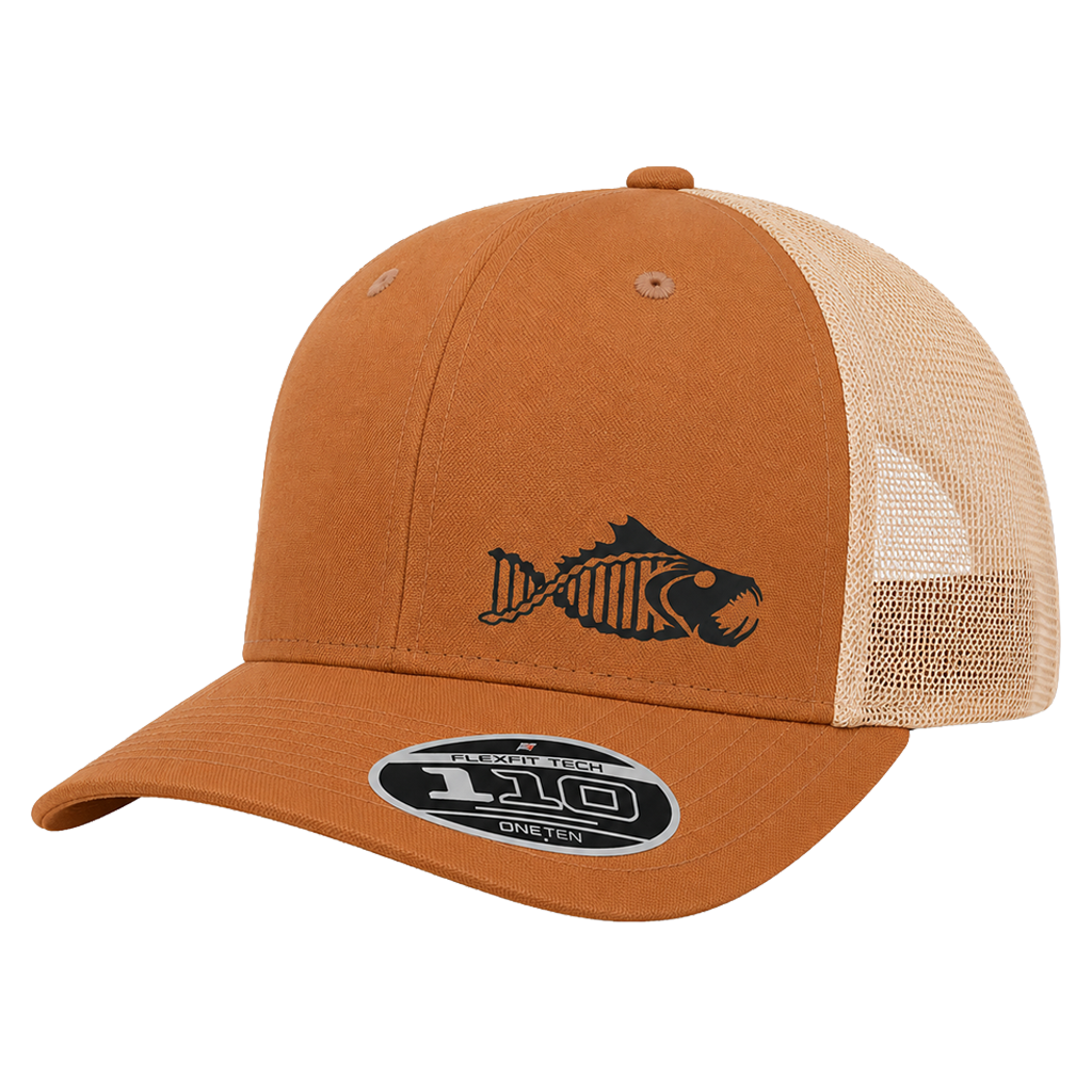 Salty DNA Mesh Snapback – Caramel & Khaki
