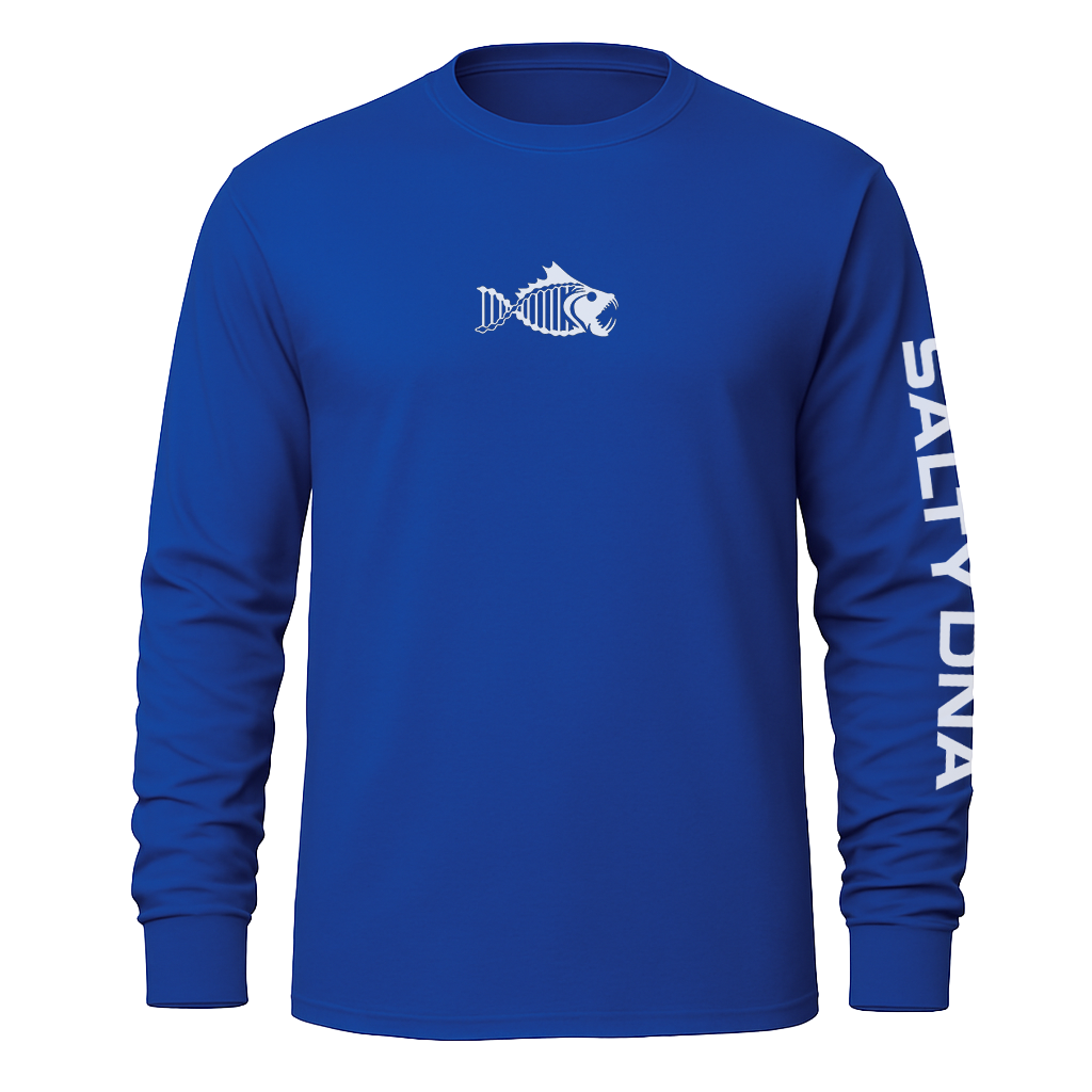 Salty DNA Originals Lettered Long-Sleeve Shirt