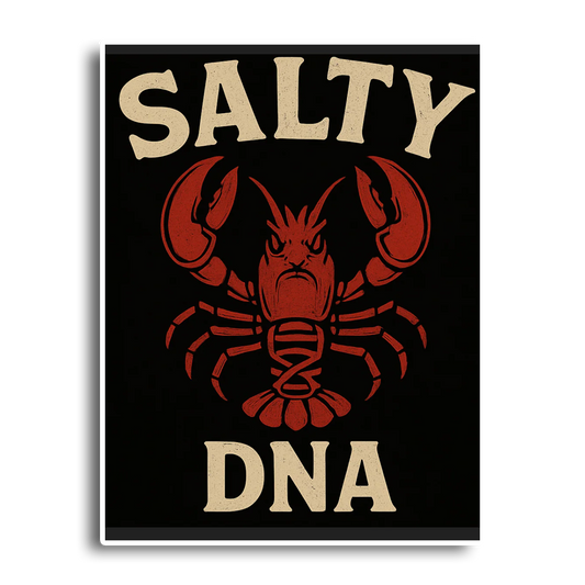 Salty DNA Lobster Sticker