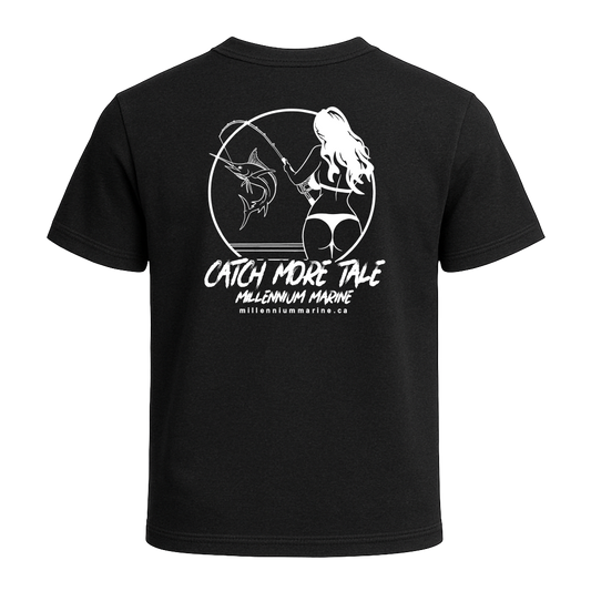 Catch More Tale Tee (Woman Print)