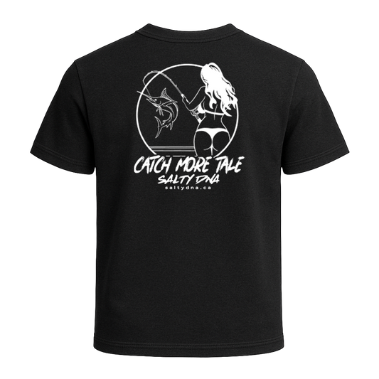 Catch More Tale Tee (Woman Print)