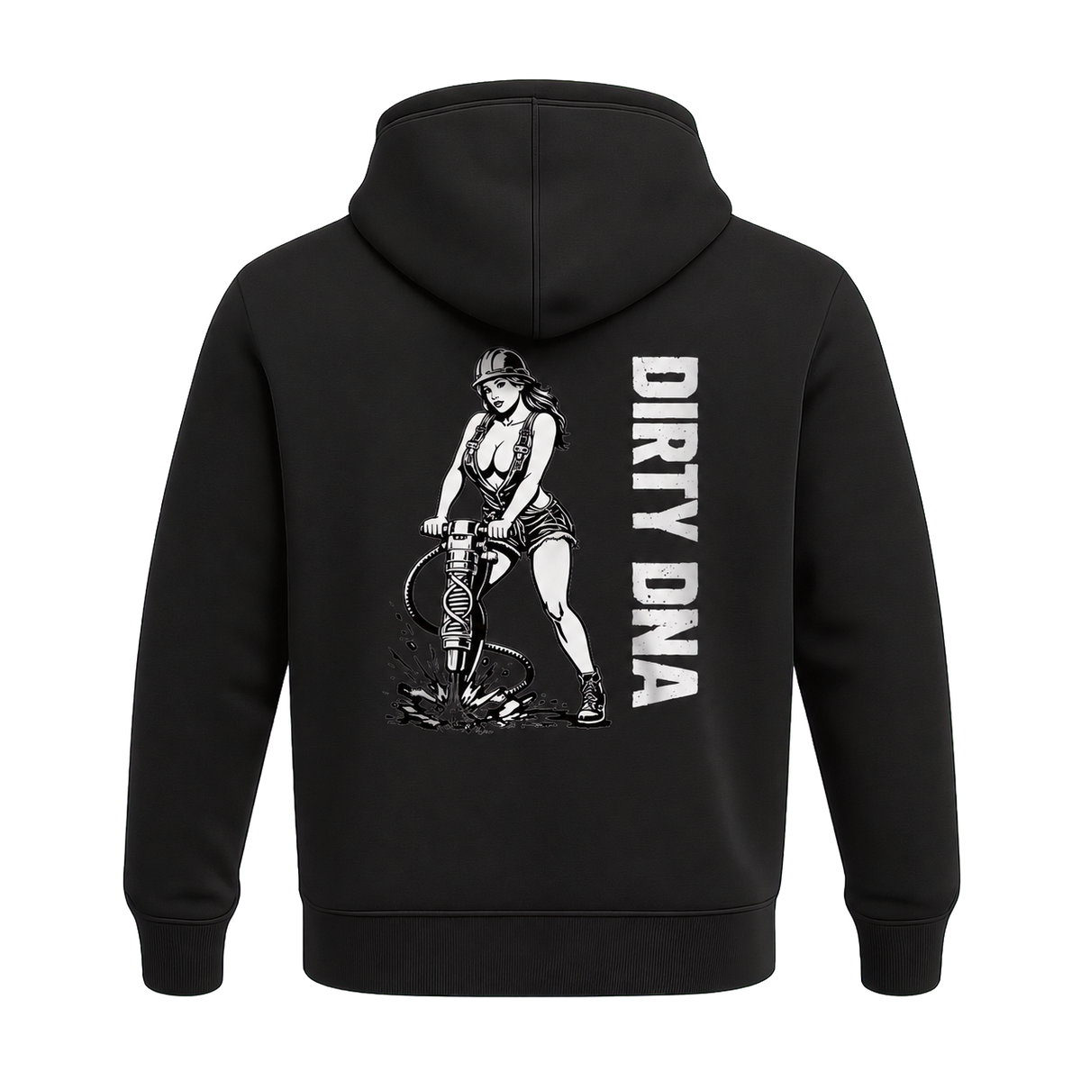 Dirty DNA Construction Girl Hoodie product image