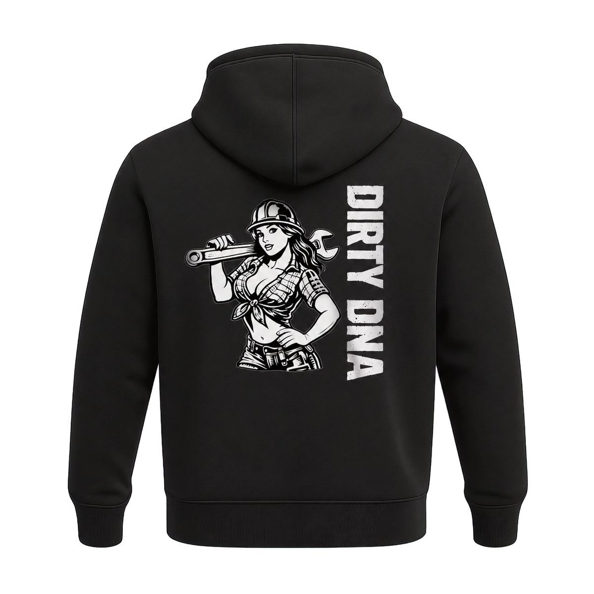Dirty DNA Mechanic Girl Hoodie product image