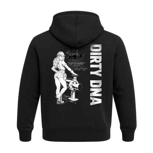 Dirty DNA Oil Rig Girl Hoodie product image