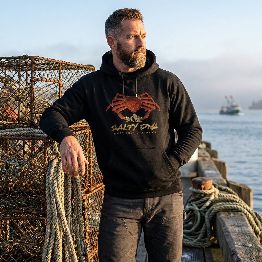 Salty Species Snow Crab Hoodie