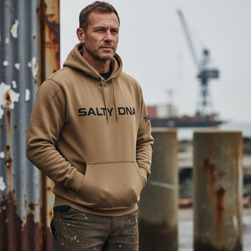 Salty DNA Originals Lettered Front Hoodie