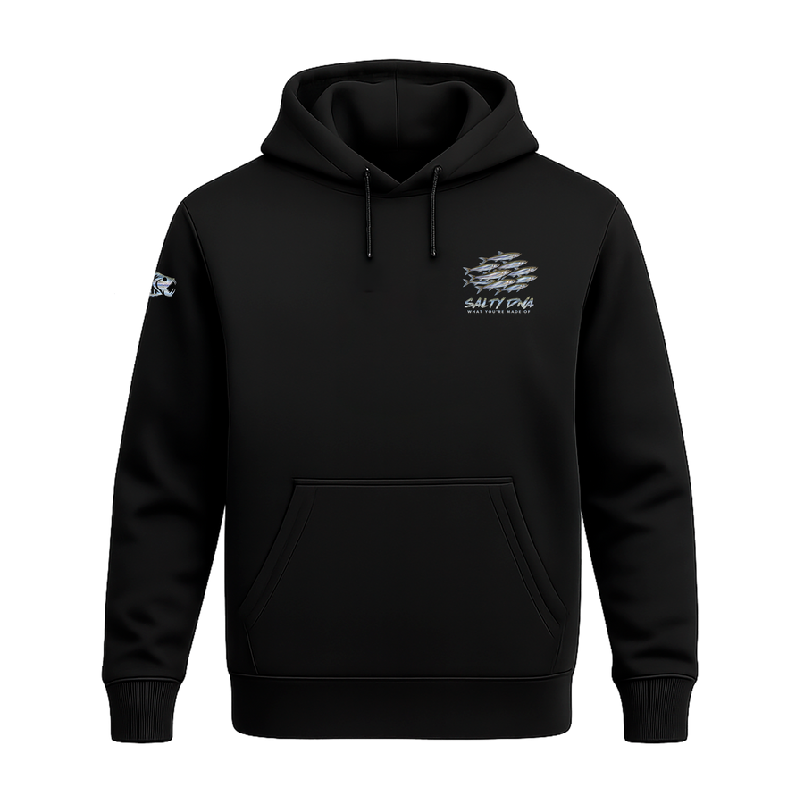Salty Species Capelin Hoodie front artwork