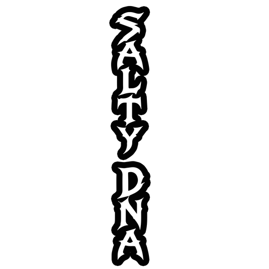 Salty DNA Letters Sticker artwork
